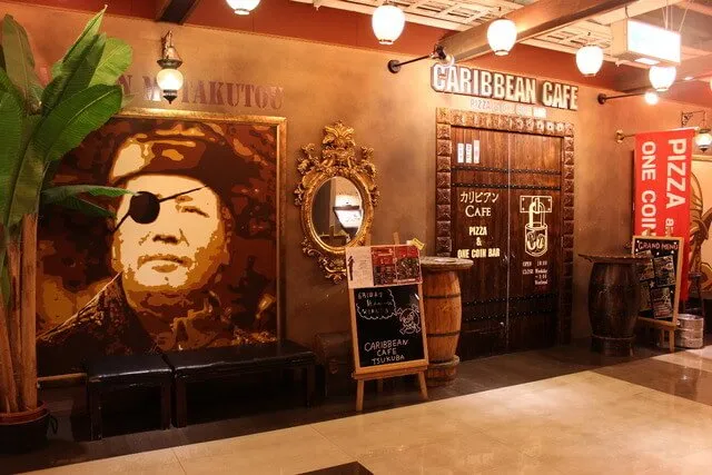 CARIBBEAN CAFEの入り口