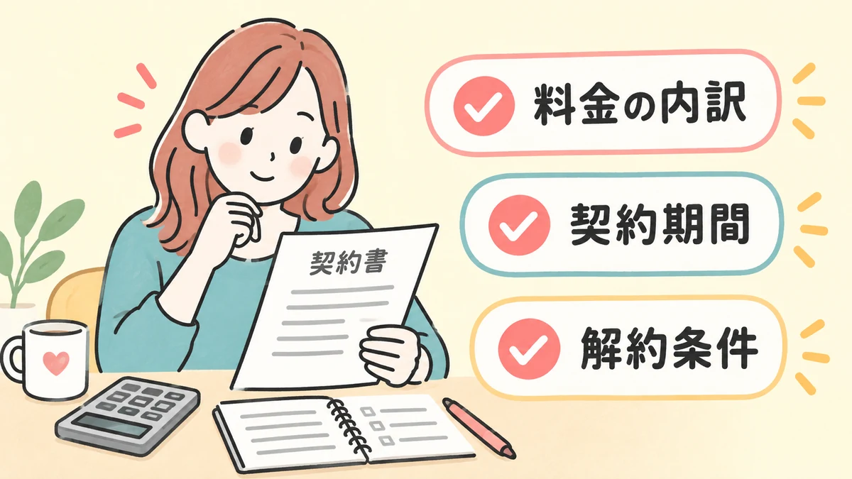 婚活サービスと契約する前に確認しておきたい費用と解約の注意点